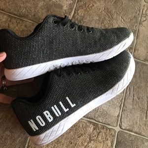 Nobull Black Heather Trainer shoe